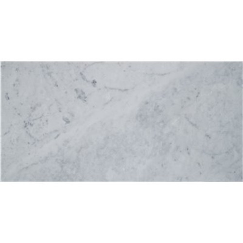 MSI Carrara White 3 in. x 6 in. Polished Marble Floor and Wall Tile (1 sq. ft./Case)