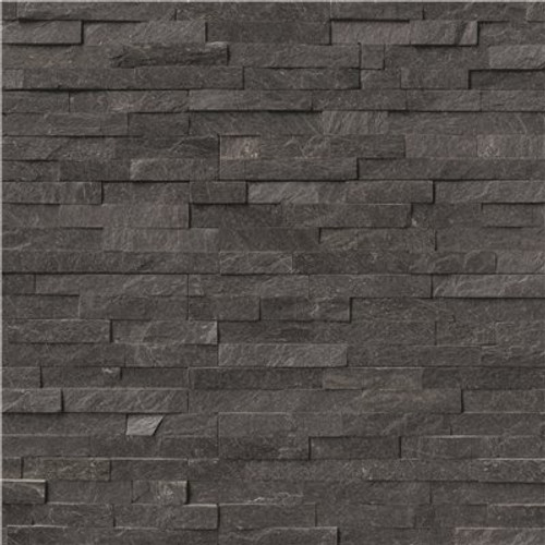 MSI Coal Canyon Ledger Panel 6 in. x 24 in. Textured Quartzite Wall Tile (60 sq. ft./Pallet)