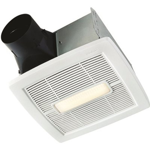 Broan-NuTone Roomside Series 110 CFM Ceiling Mount Roomside Installation Bathroom Exhaust Fan with LED Light, ENERGY STAR*