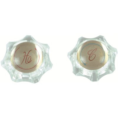 DANCO Hot/Cold/Diverter Index Buttons for Delta/Delex Faucet Handles