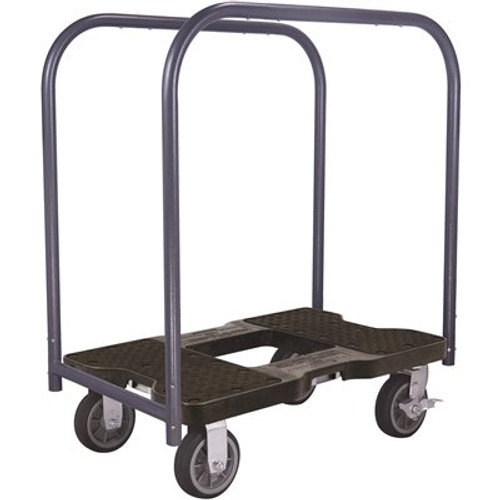 SNAP-LOC 1,500 lbs. Capacity All-Terrain Professional E-Track Panel Cart Dolly in Black