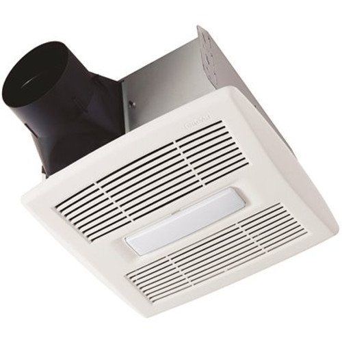 Broan-NuTone InVent Series 110 CFM Ceiling Installation Bathroom Exhaust Fan with Light, ENERGY STAR