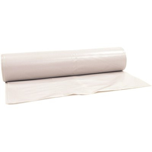 Husky 10 ft. x 100 ft. 6 mil Clear Plastic Sheeting