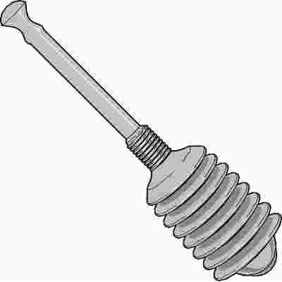 GT Water Products BLUE MASTER PLUNGER, 21 IN., 9 IN. CUP