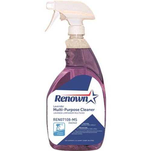 Renown 32 oz. Lavender Multi-Purpose Cleaner