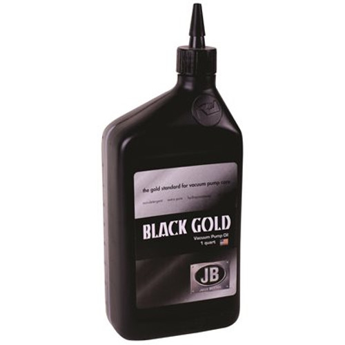 JB INDUSTRIES Vacuum Pump Oil, Black Gold, 1 qt. 12 Per Case
