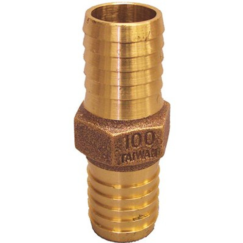 1 in. No Lead Bronze Barb Coupling