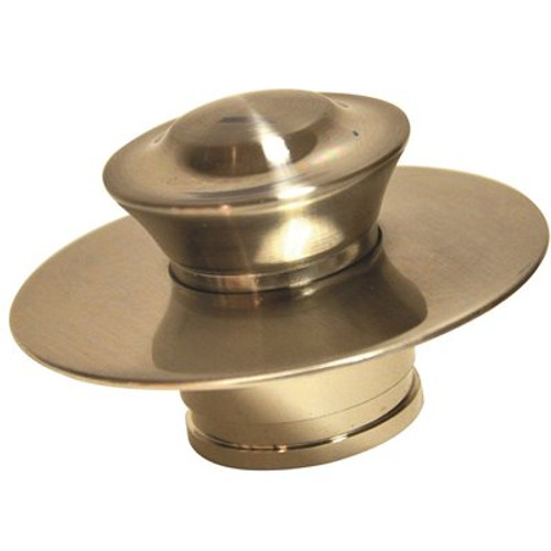 DANCO EZ Drain Bathtub Drain Stopper in Brushed Nickel