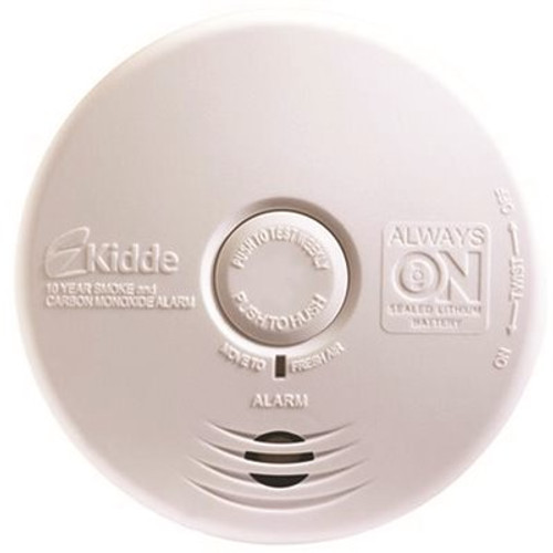 Kidde 10-Year Sealed Battery Smoke and Carbon Monoxide Combination Detector