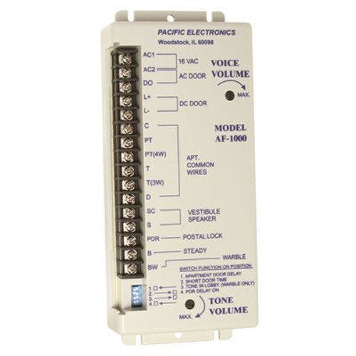 PACIFIC ELECTRONICS AMPLIFIER FOR 3, 4, 5 OR 6 WIRE SPEAKER TYPE STATIONS