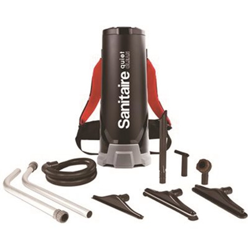 Sanitaire 10 qt. Sanitaire Hepa Backpack Vacuum Cleaner with 50 ft. Power Cord