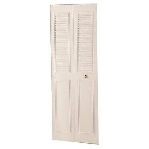 Dunbarton Corporation DUNBARTON THE CLASSIC METAL BI-FOLD DOOR, BRIGHT WHITE, 2 PANEL, 36X80 IN.