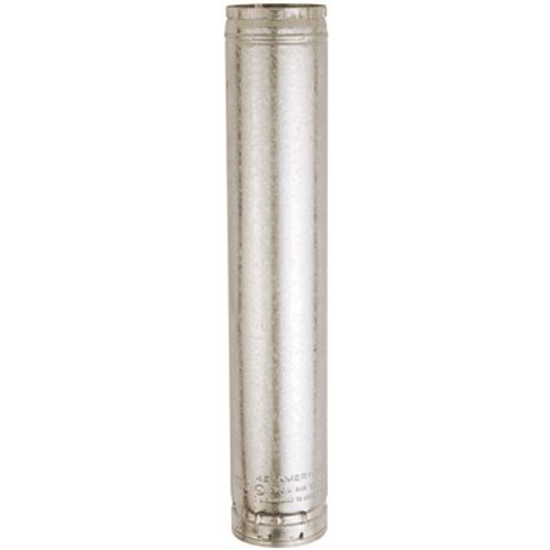 American Metal Products 4-1/2 in. W x 24 in. L Round Type B Gas Vent Pipe