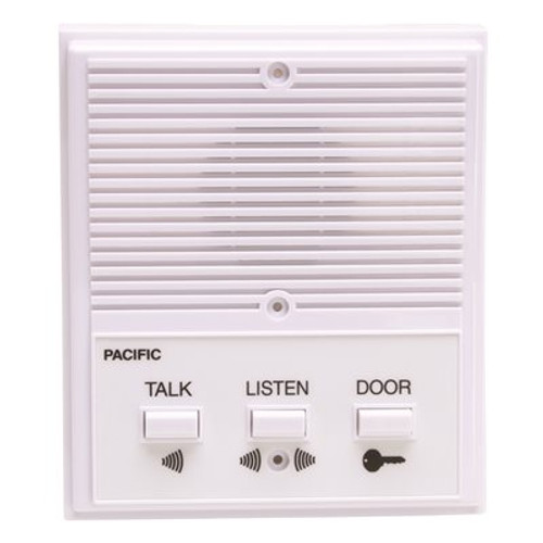 PACIFIC ELECTRONICS SINGLE ENTRANCE INTERCOM SYSTEM, 4 WIRE