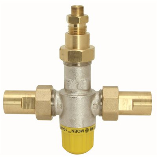 MOEN Commercial 3/8 in. x 3/8 in. Thermostatic Mixing Valve with Compression Fittings
