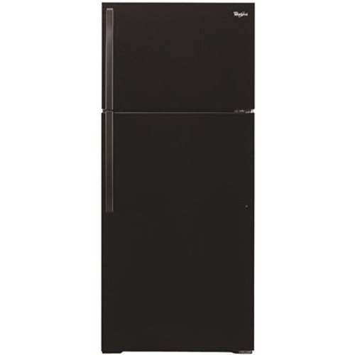 Whirlpool 16 cu. ft. Top Freezer Refrigerator in Black