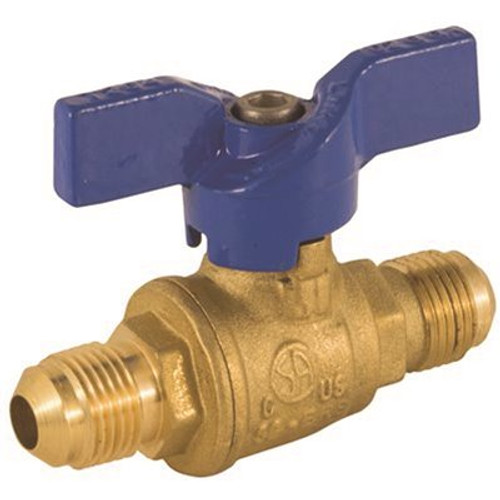 Jomar 5/8 in. Flare X 5/8 in. Flare Gas Ball Valve