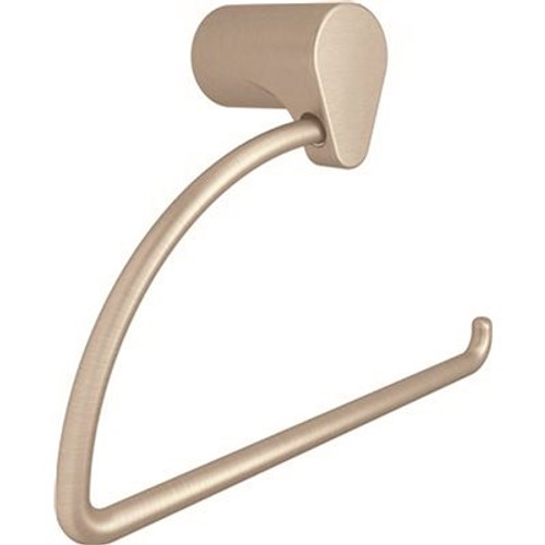 CLEVELAND FAUCET GROUP Edgestone Single-Post Toilet Paper Holder in Brushed Nickel