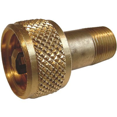 MEC Acme Vapor Coupling, Brass, 1-1/4 in. F.Acme x 1/2 in. MNPT