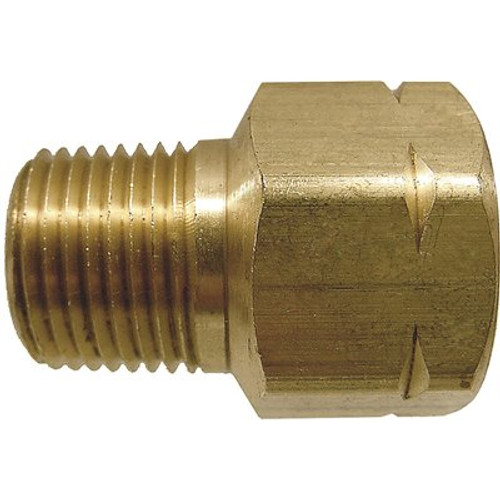 MEC Single Piece Adapter Brass Fpol 3/4 in. MNPT MEC Single Piece Adapter Brass Fpol 3/4 in. MNPT