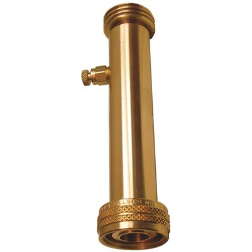 MEC Underground Tank Fill Check Valve with Vent Valve, Brass 1-3/4 in. M.Acme x 1-3/4 in. F.Acme