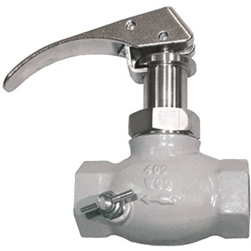 MEC Heavy-Duty 3/4 in. FNPT Quick Acting Globe Valve with Vent Valve