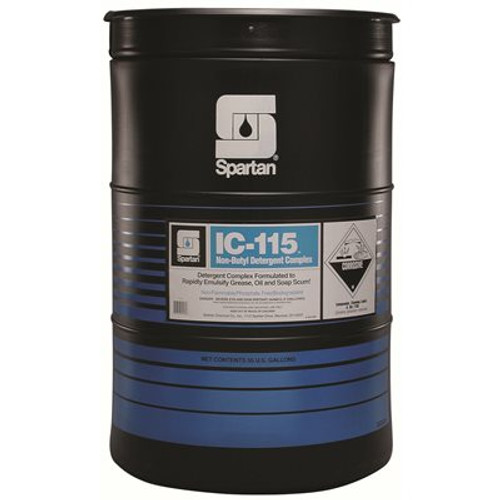 Spartan Chemical Co. IC-115 55 Gallon Citrus Scent Industrial Cleaner