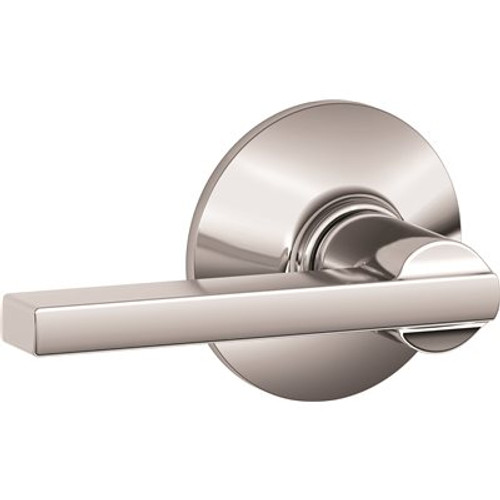 Schlage Latitude Bright Chrome Bed and Bath Lever Schlage Latitude Bright Chrome Bed and Bath Lever