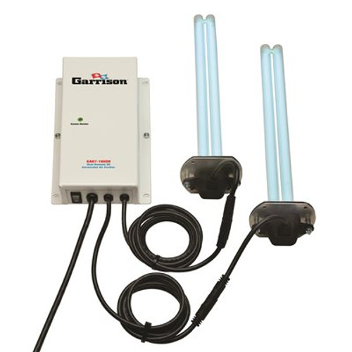 Garrison DUAL REMOTE GERMICIDAL UNIT WITH 100 WATT POWER SUPPLY AND DUAL 12 IN. REMOTE GERMICIDAL LAMPS, 8 PER CASE