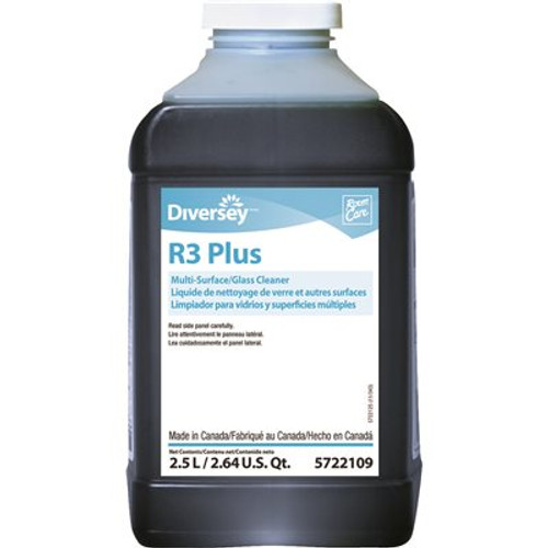 Room Care 84.5 oz. R3 Plus Multi-Surface and Glass Cleaner (2-Case)