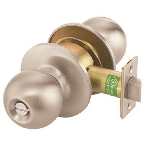 Arrow Lock HK Grade-1 Satin Chrome Privacy Door Knob Arrow Lock HK Grade-1 Satin Chrome Privacy Door Knob