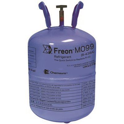 Chemours Freon MO99 Refrigerant (R-438a), 25 lbs. Disposable Cylinder