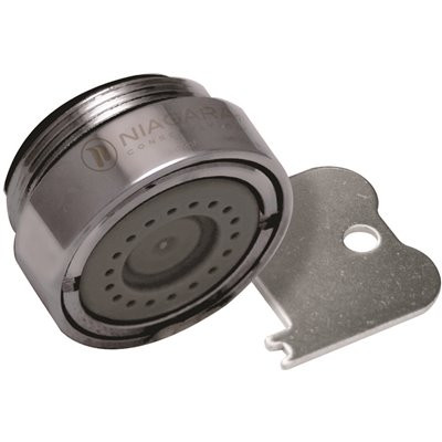Niagara Conservation Male Tamper-Proof Aerator 15/16 in. 0.5 GPM (6-Pack)
