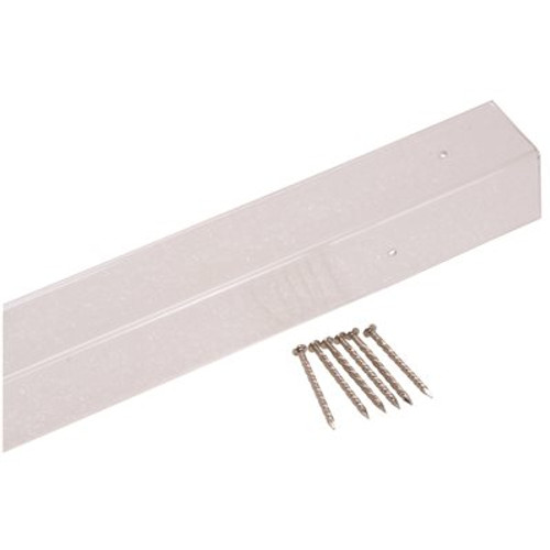 NATIONAL BRAND ALTERNATIVE CORNER GUARDS, CLEAR, 1-1/8 IN. X 4 FT., PACK OF 5