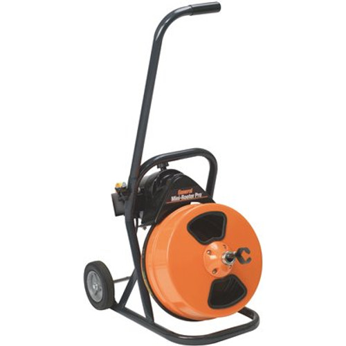 GENERAL WIRE SPRING 3/8 in. x 75 ft. Mini-Rooter Pro Floor Model Drain Cleaning Machine