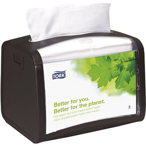 TORK Xpressnap Signature Licorice Tabletop Napkin Dispenser (4 per Case) TORK Xpressnap Signature Licorice Tabletop Napkin Dispenser (4 per Case)