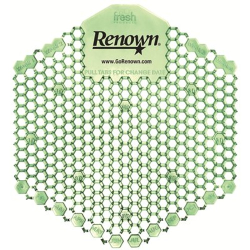 Renown Wave 3D Cucumber Melon Urinal Screen (10 per Box) Renown Wave 3D Cucumber Melon Urinal Screen (10 per Box)