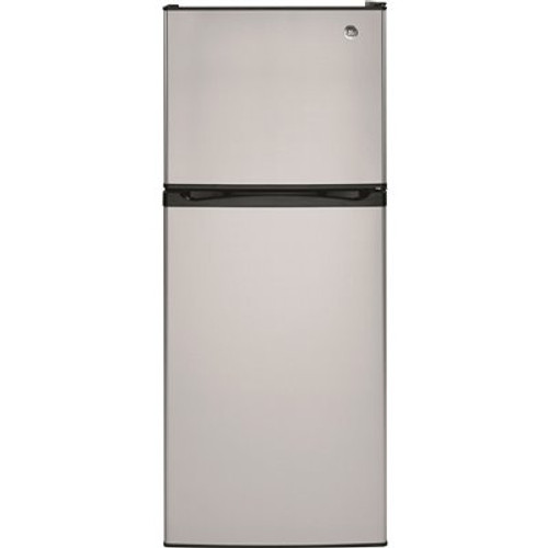 GE 11.6 cu. ft. Top Freezer Refrigerator in Stainless Steel, ENERGY STAR
