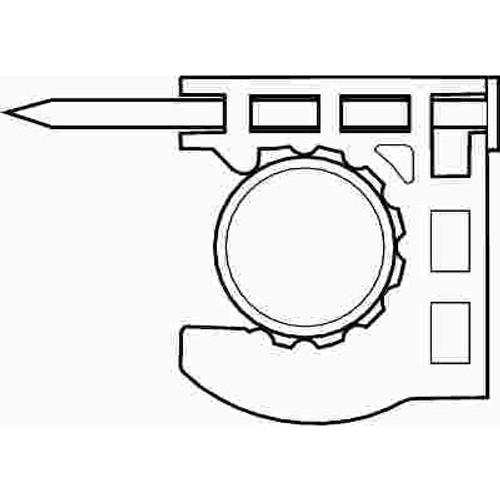 IPS Corporation IPS RIGHT STRAP MULTI-FUNCTIONAL PIPE CLAMP WITH PRELOADED NAIL, 3/4 IN. CTS