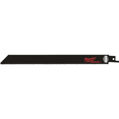 MILWAUKEE ELECTRIC TOOL MILWAUKEE TUNGSTEN CARBIDE GRIT SAWZALL BLADE 9 IN.