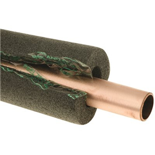 THERMWELL THERMWELL POLY FOAM PIPE INSULATION, 1-5/8 IN. ID X 1/2 IN. WALL X 1-1/2 IN. PIPE THICKNESS