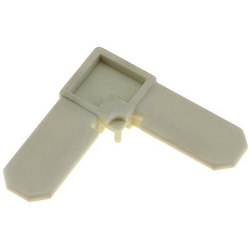 National Brand Alternative OUTSIDE CORNER ANGLE, 3/8 IN. WHITE