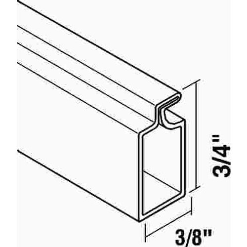 SCREEN FRAME 3/8 IN. WIDE 6 FT. 3 IN. LENGTH MILL