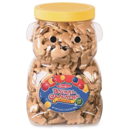 Stauffer 1.50 lbs. Animal Crackers Reusable Tub