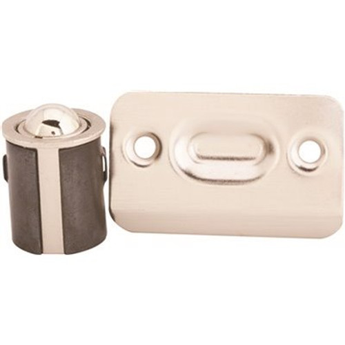 Anvil Mark Anvil Mark Cabinet Drive-In Bullet Ball Catch, Satin Nickel, (5-Pack) Anvil Mark Anvil Mark Cabinet Drive-In Bullet Ball Catch, Satin Nickel, (5-Pack)