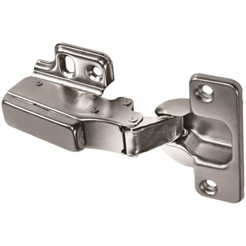 ULTRA HARDWARE Full Overlay 100-Degree Opening Soft-Close Concealed Hinge for Frameless Cabinets (2-Pack)