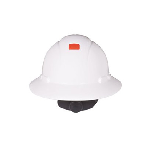 3M Full Brim White Hard Hat with 4-Point Ratchet Suspension and Uvicator (20 per Case) 3M Full Brim White Hard Hat with 4-Point Ratchet Suspension and Uvicator (20 per Case)