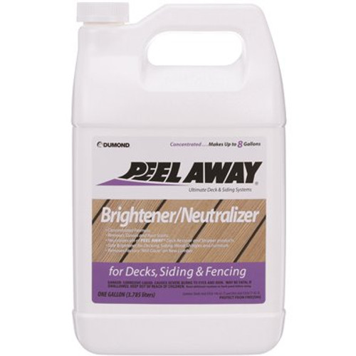 Peel Away 1 Gal. Deck Brightener and Neutralizer (4 per Case) Peel Away 1 Gal. Deck Brightener and Neutralizer (4 per Case)