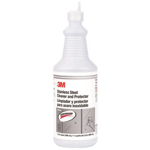 3M 1 Qt. Stainless Steel Cleaner and Protector with Scotchgard
