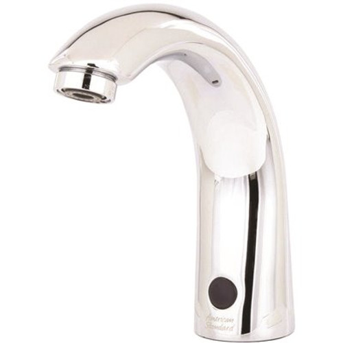 American Standard Selectronic DC-Powered Single Hole Touchless Bathroom Faucet with Cast Spout in Polished Chrome